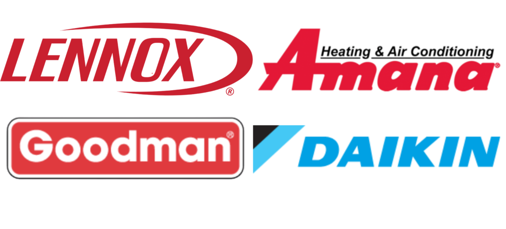 HVAC product brands used by Emergency HVAC